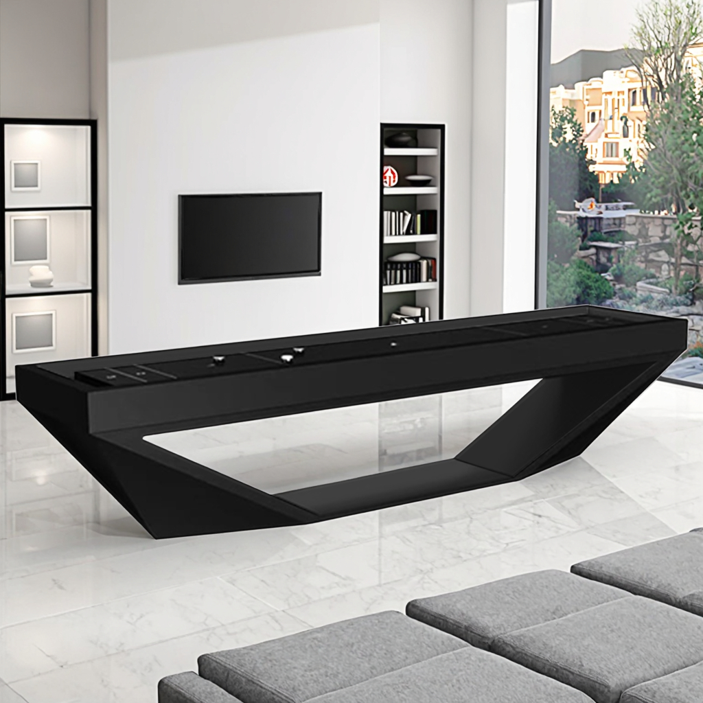 High-quality professional solid wood 9 ft/12 ft/14 ft/16 ft solid wood skateboard table indoor skateboard game table for sale