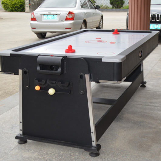 Factory Direct BC-18 4-in-1 Automatic Ball Return System 9-Foot Solid Wood Leg Billiard Table with Slate Ball Cushion, suitable for billiard players