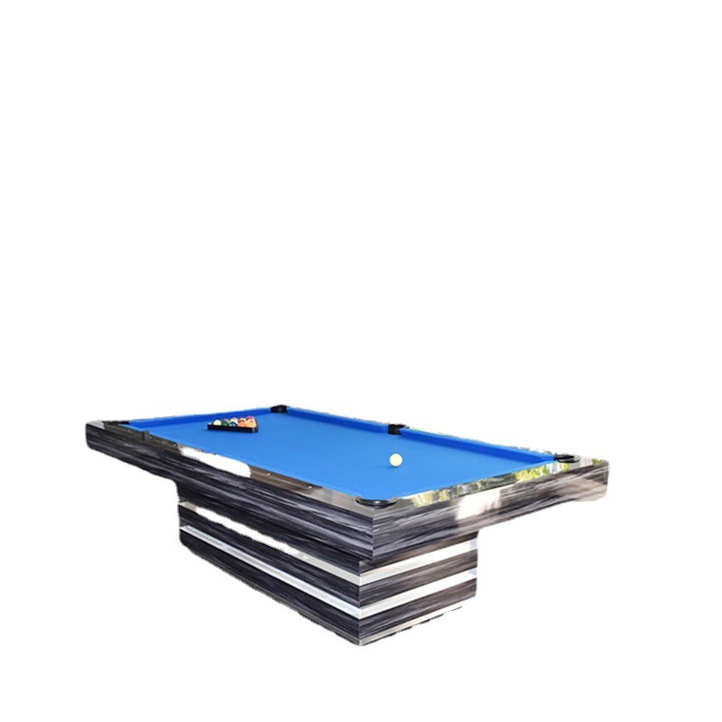 Vente d'usine Table de billard rectangulaire en bois massif, personnalisation et support Table de billard junior