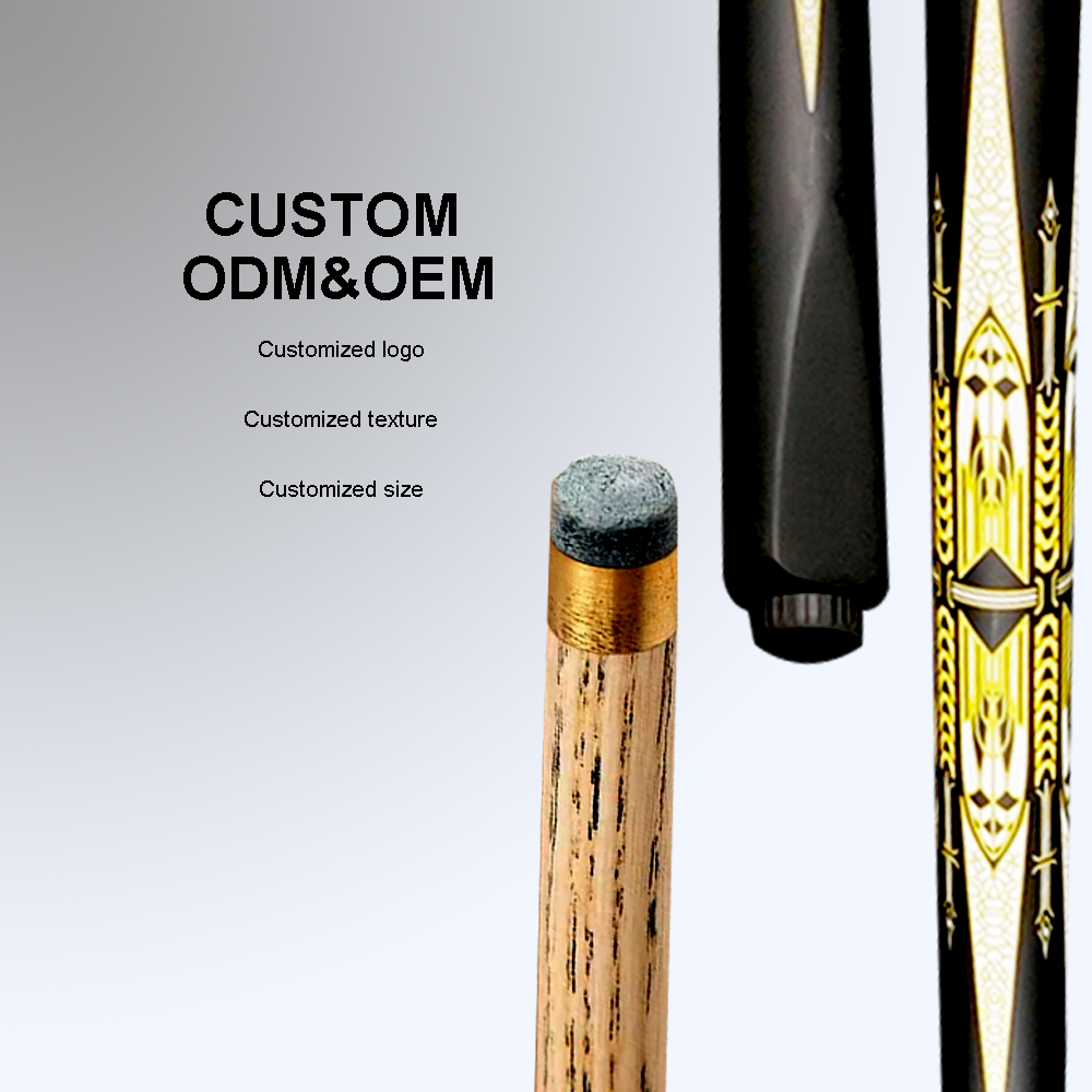 High-performance top snooker cue, high-quality billiard cue, unbeatable price, includes steel interface
