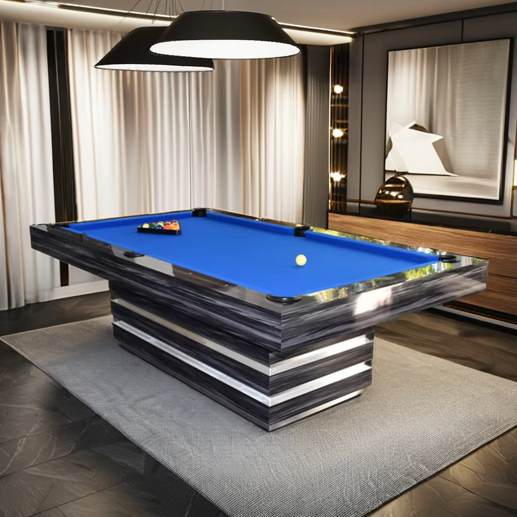 2024 Professional Quality 8ball Billiard Tables Smart Furniture Design Pool Table for Family Snooker Billiard Table