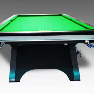 Professional high-quality 9-foot solid wood billiard table, with slate table mat and cue accessories
