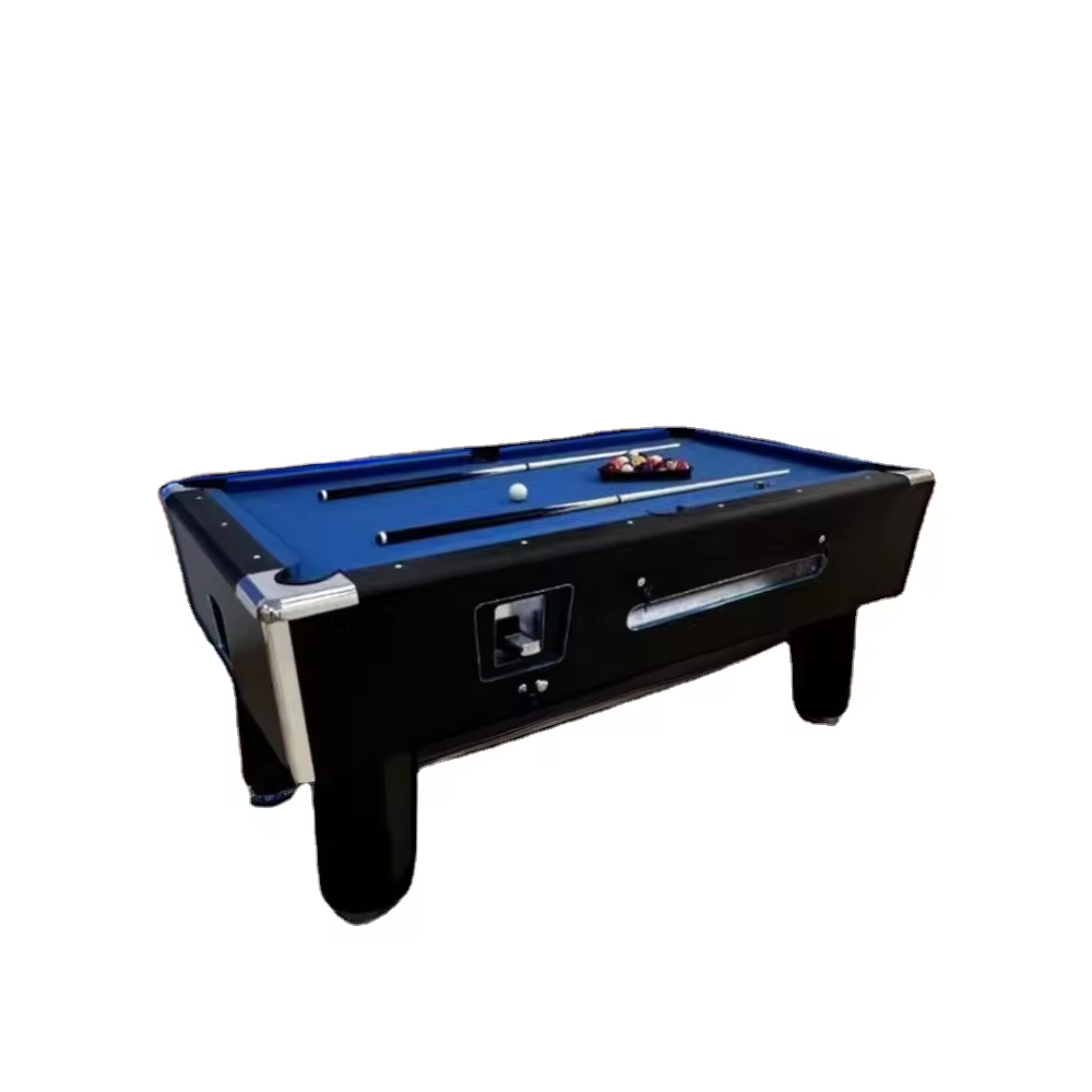 2024 affordable and high-quality entertainment table, coin-operated 7/8 foot billiard table
