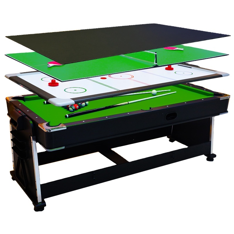 BC-18 2024 new minimalist luxury multi-functional all-in-one billiard table, 4-in-1, combining dining table and game table functions