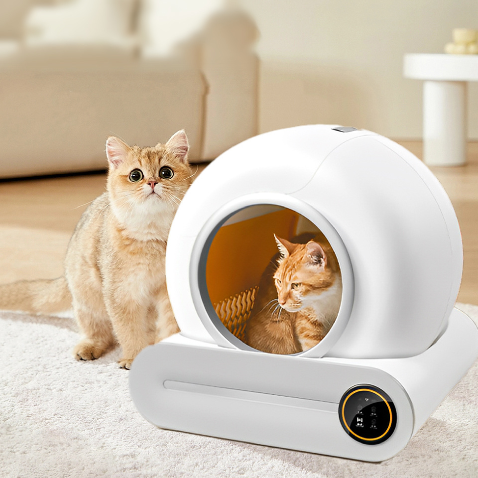 Automatic cat litter box