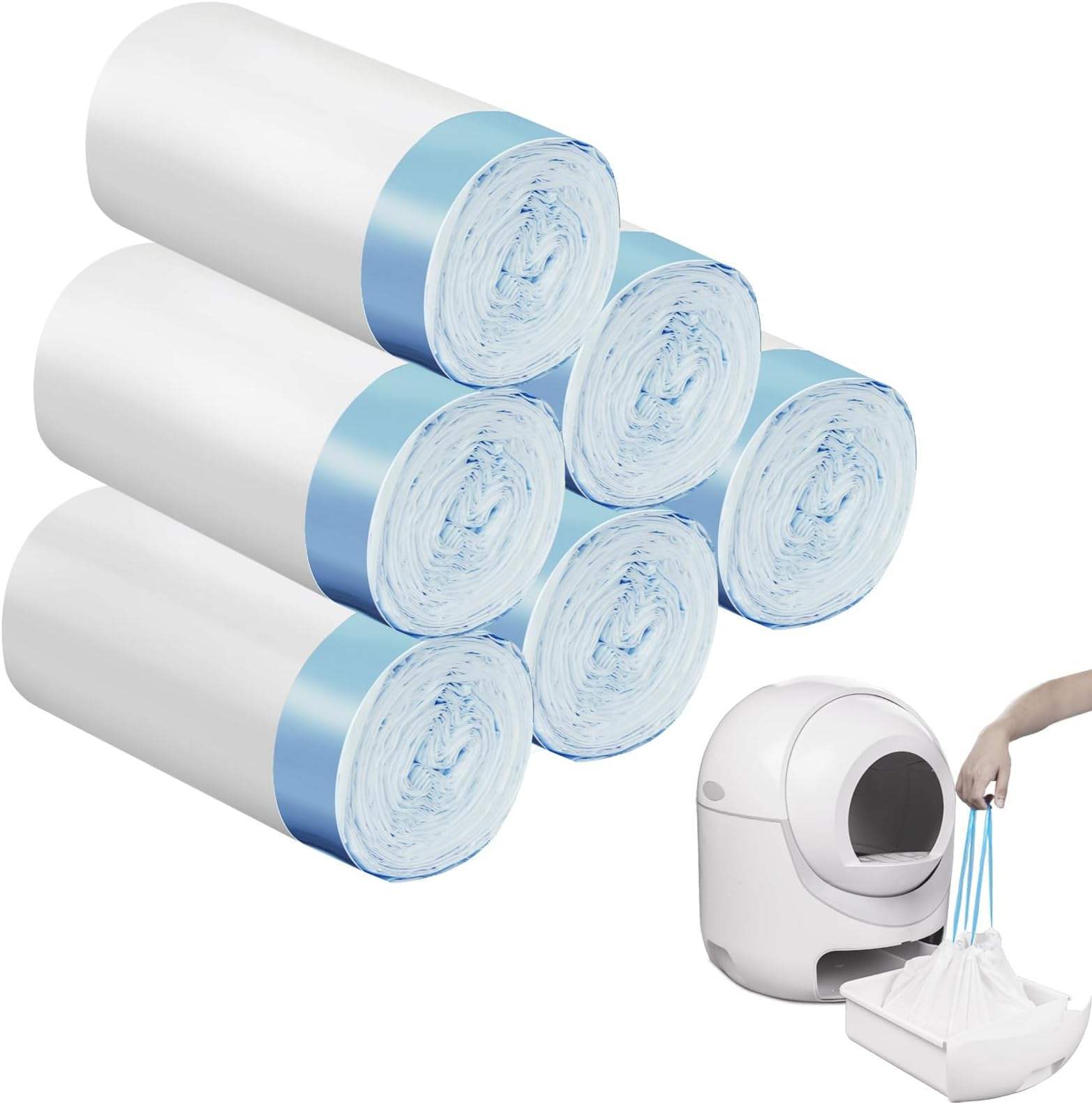Cat litter box specific garbage bag