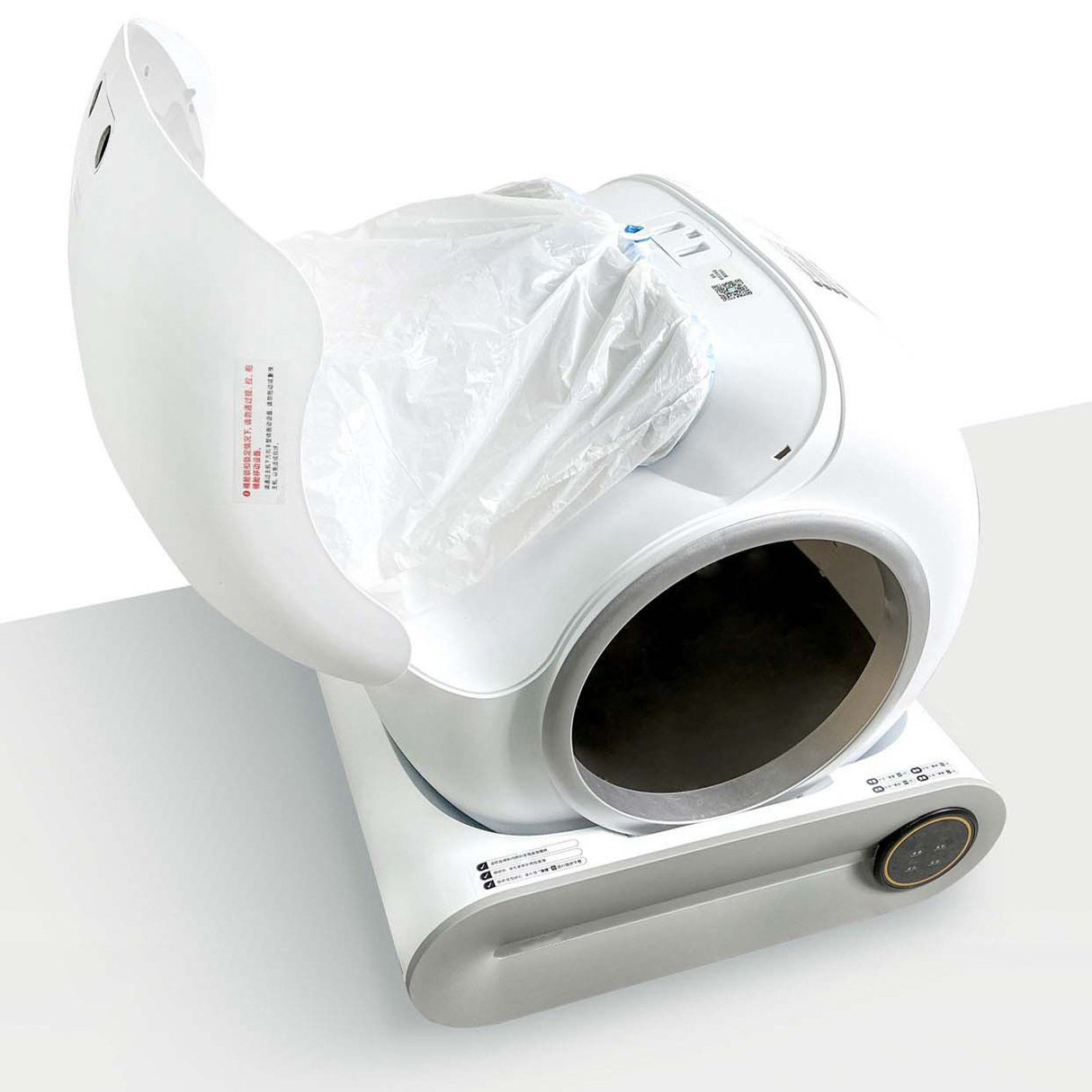 Cat litter box garbage bag