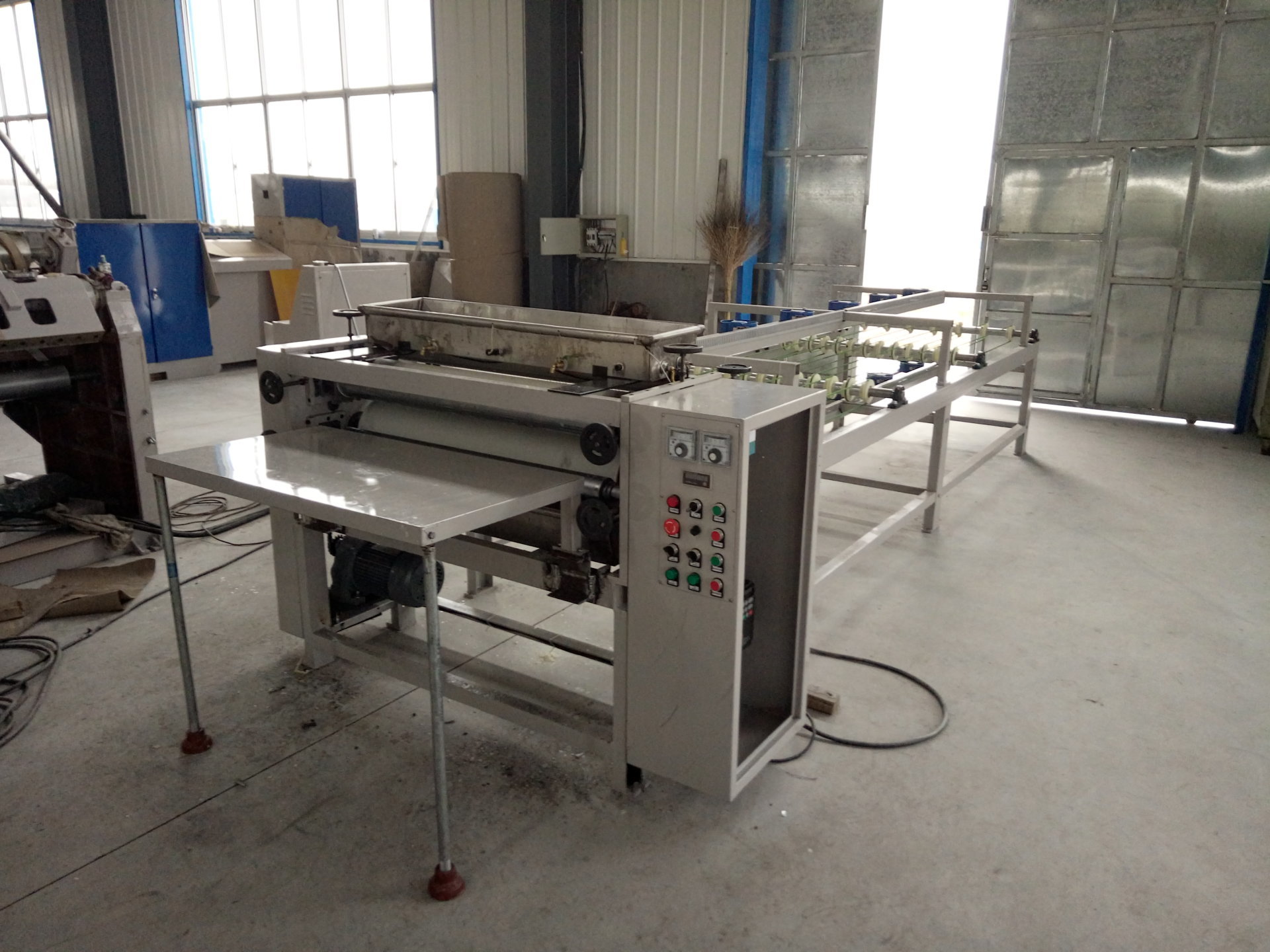 Waxing machine (without drying section)
