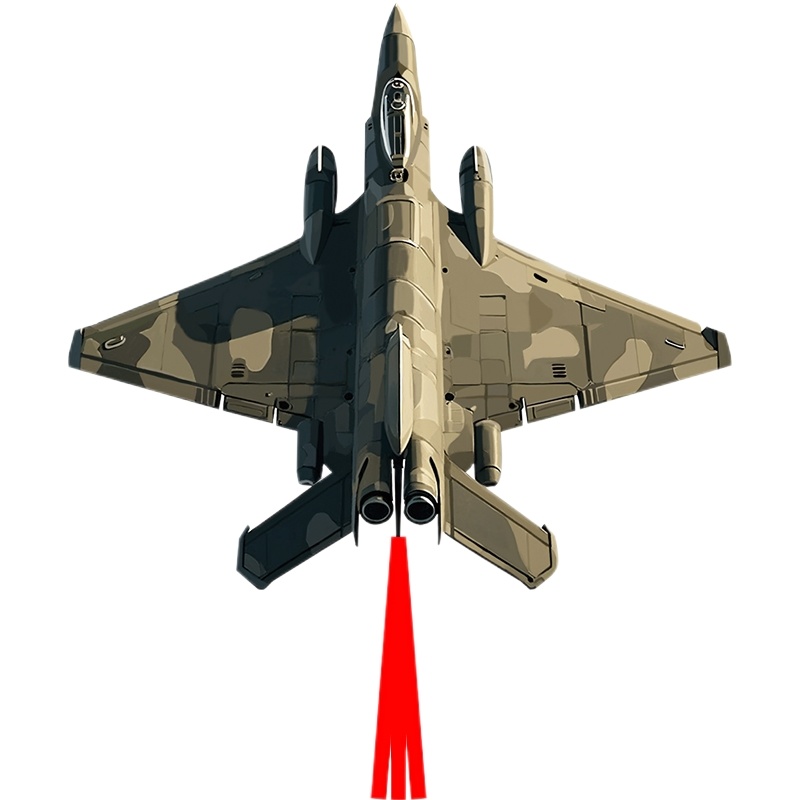 Simulation warplane kite