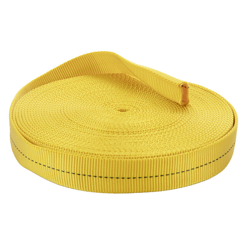 Golden Yellow PIA-W-5625K Tubular Webbing – 1" Static Line for Airdrop Systems