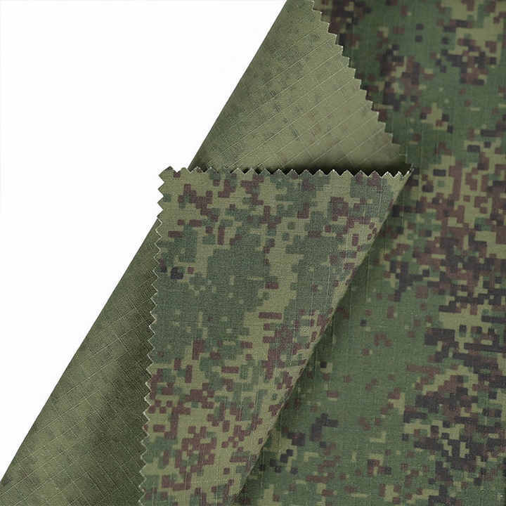 Russian EMR Camouflage Fabric | Durable Nylon66 PU Waterproof Tactical Fabric for Military Gear