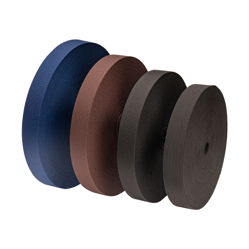 Solution Dyed High Tenacity Polyester Webbing – Fade Resistant, UV Stable Outdoor Straps & Binding Tapes
