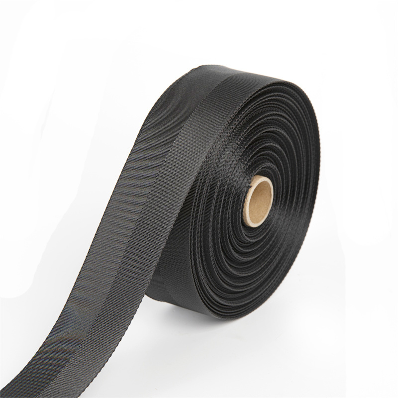 PIA-W-4088 Type 4 Black Webbing – 3" Wide for Parachute Reinforcement