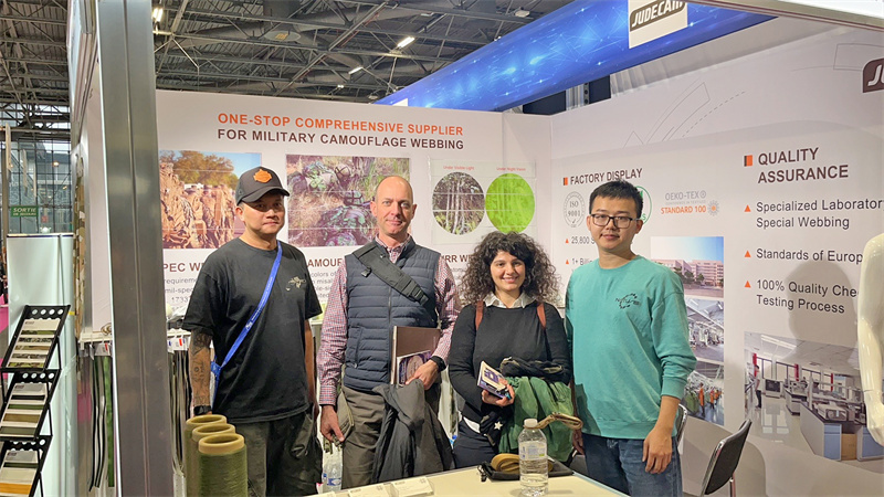 Jude Webbing: Pioneering Military and Police Webbing Industry at Milipol 2023 Jude Webbing: Pioneering Military and Police Webbing Industry at Milipol 2023