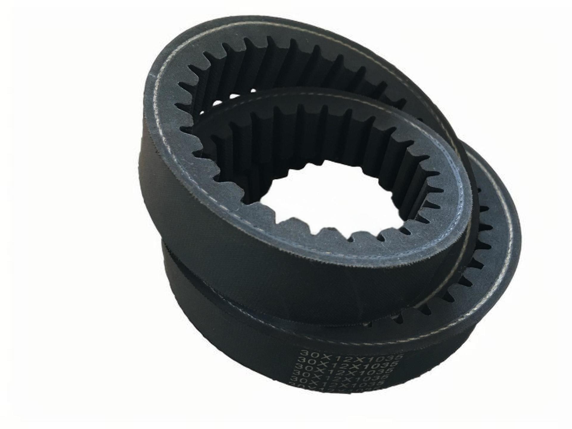 Classical-Section Raw Edge Cogged V-belt
