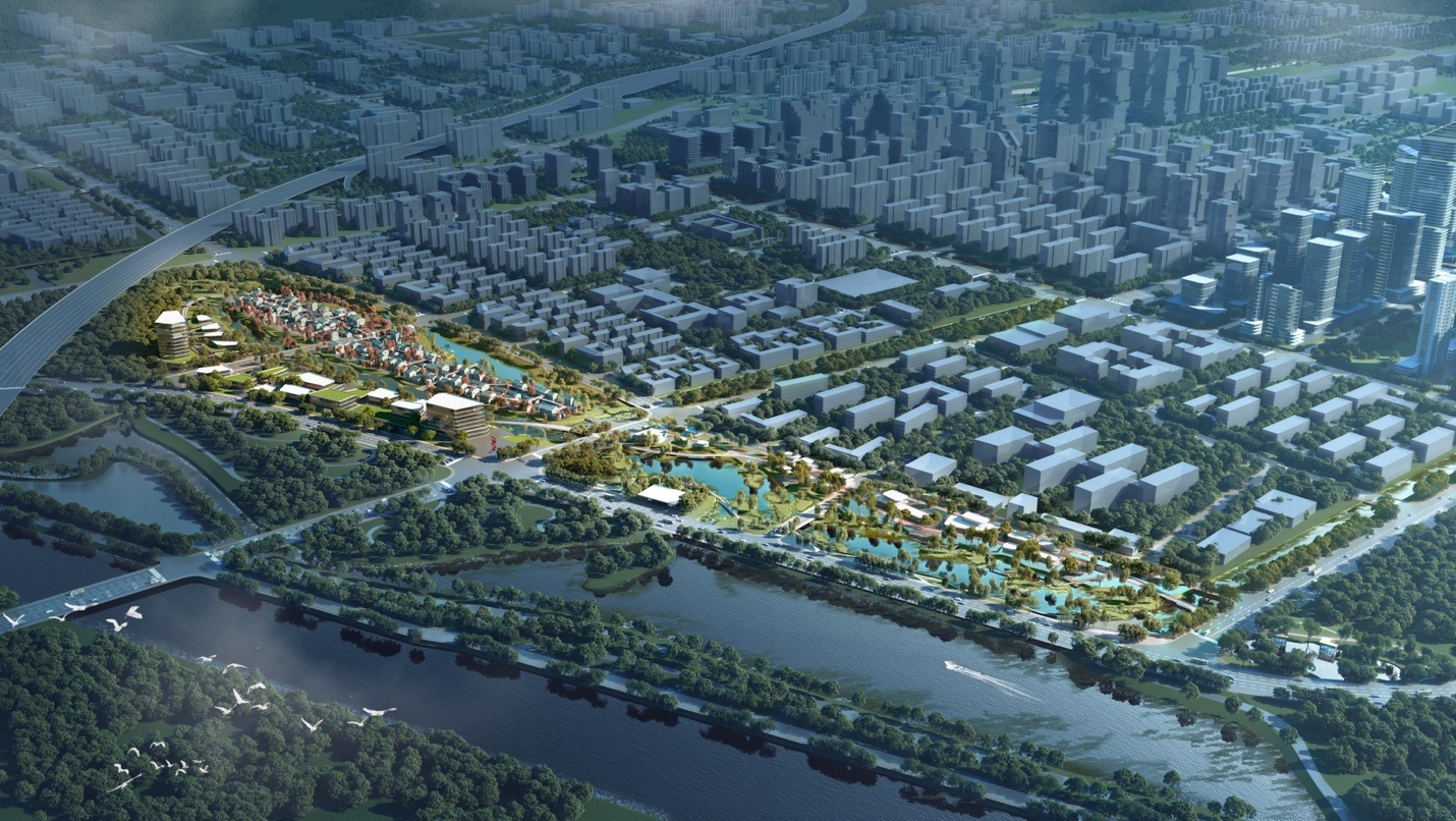 The French IFAD consortium won the first prize in the international design competition of Nanjing Liuhe Longpao New City