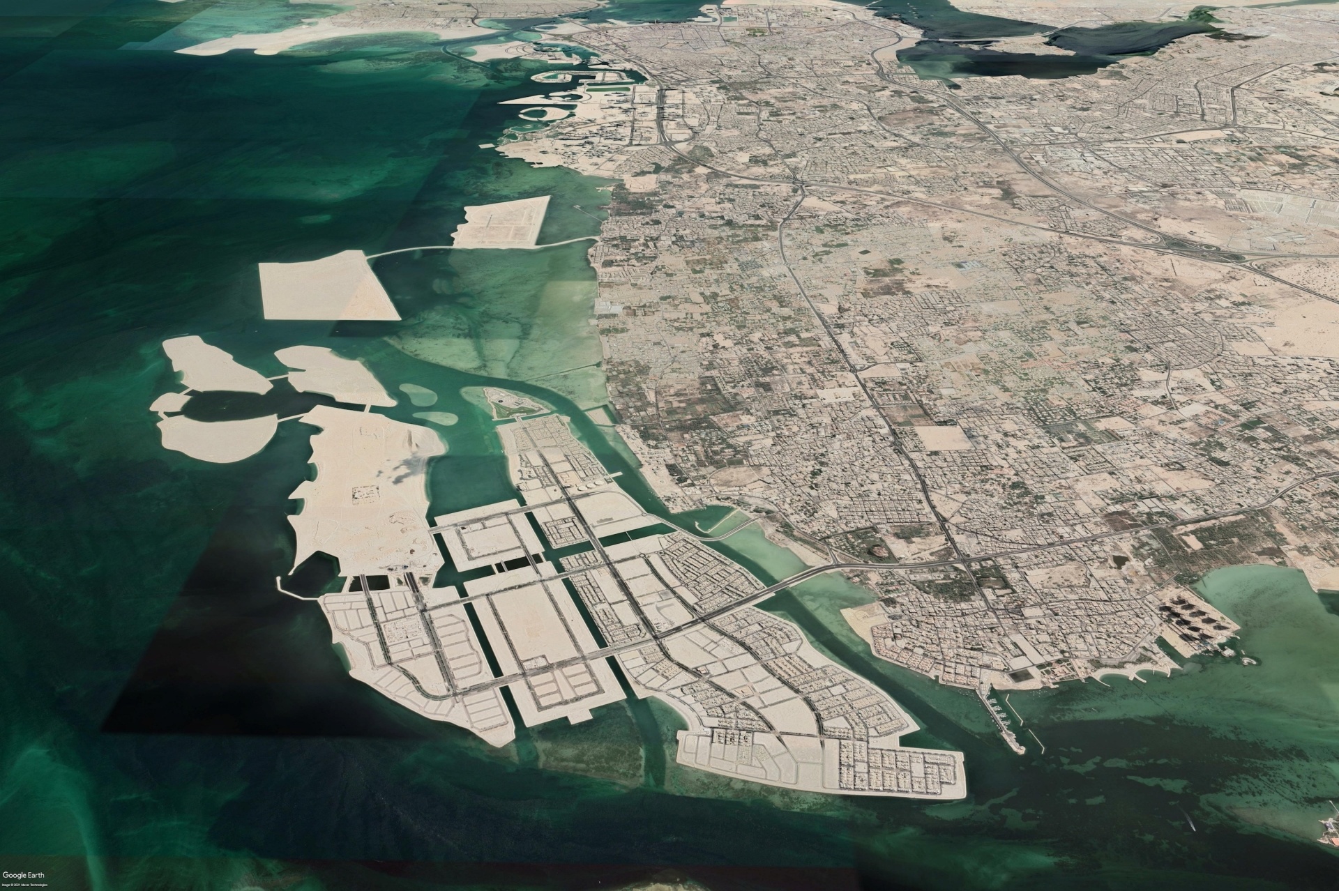 Leading Sketch, Master Plan, and Urban Project Management, North Bahrain New Town, Bahrain