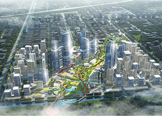 The Yangtze River Protection and Urban-rural Integration Demonstration Project of Longpao New City, Liuhe District, Nanjing