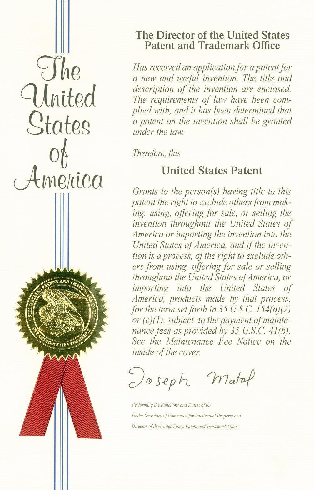 US Patent