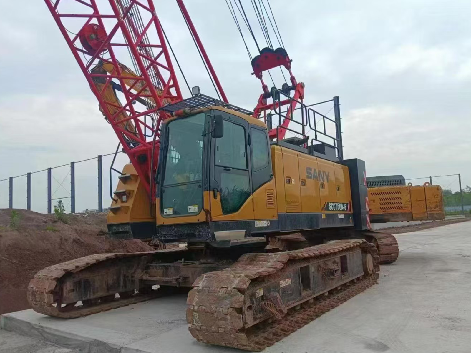 New/Used/Refurbished Sany 75T Crawler Crane