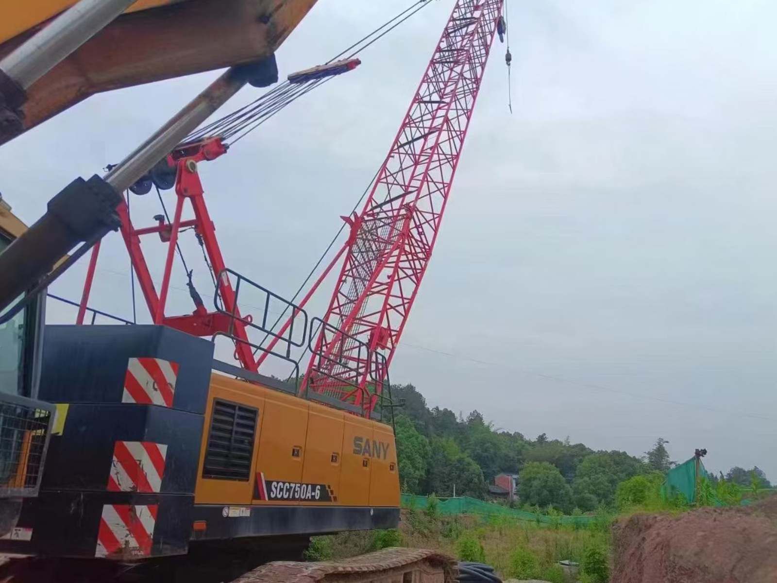 New/Used/Refurbished Sany 75T Crawler Crane