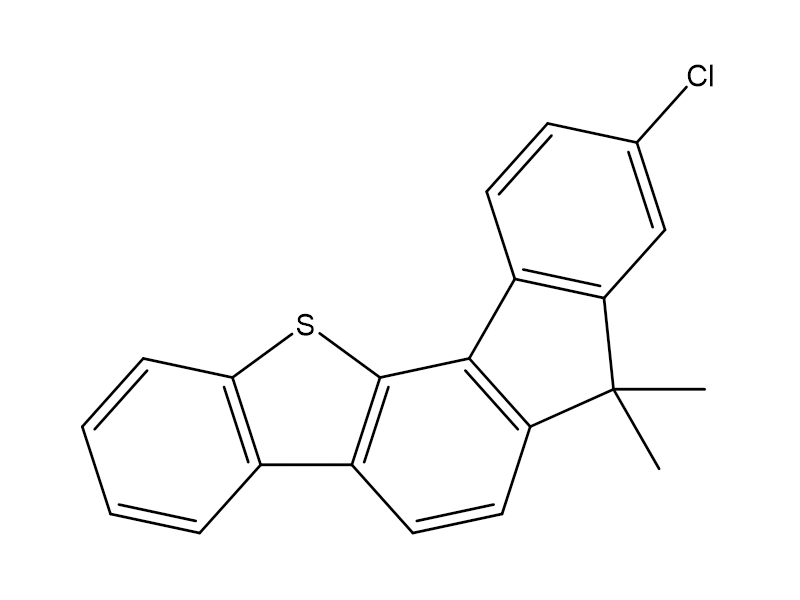 9-氯-7,7-二甲基-7H-苯并[B]芴酮[3,4-D]噻吩