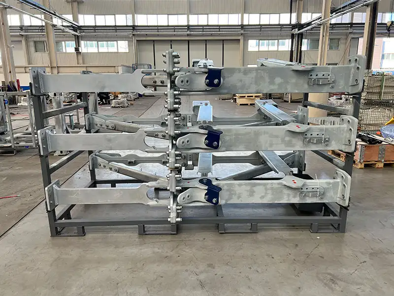 windproof metal structure