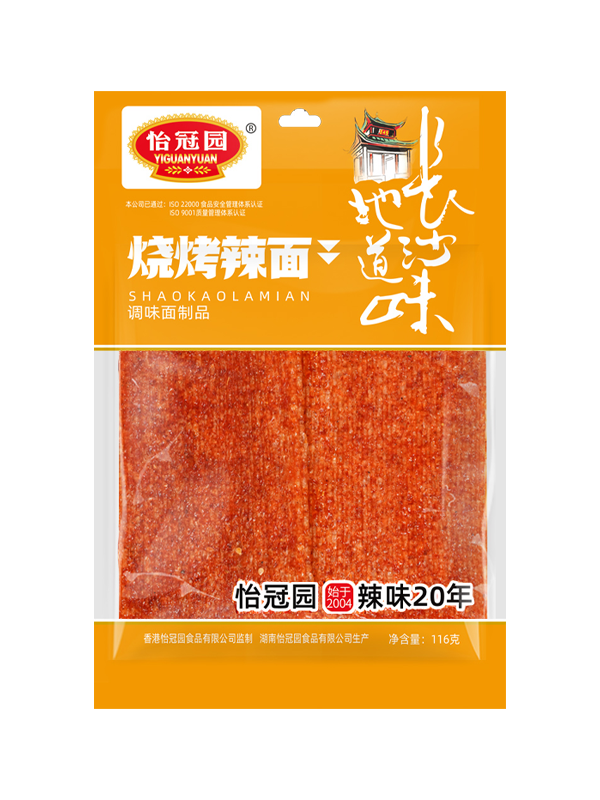 116g烧烤辣面