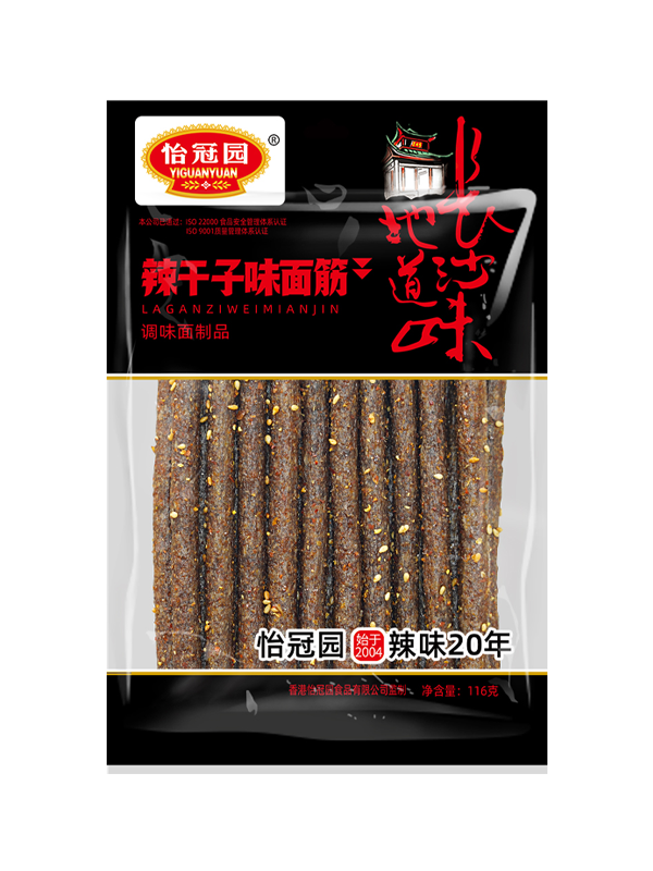 116g辣干子味面筋