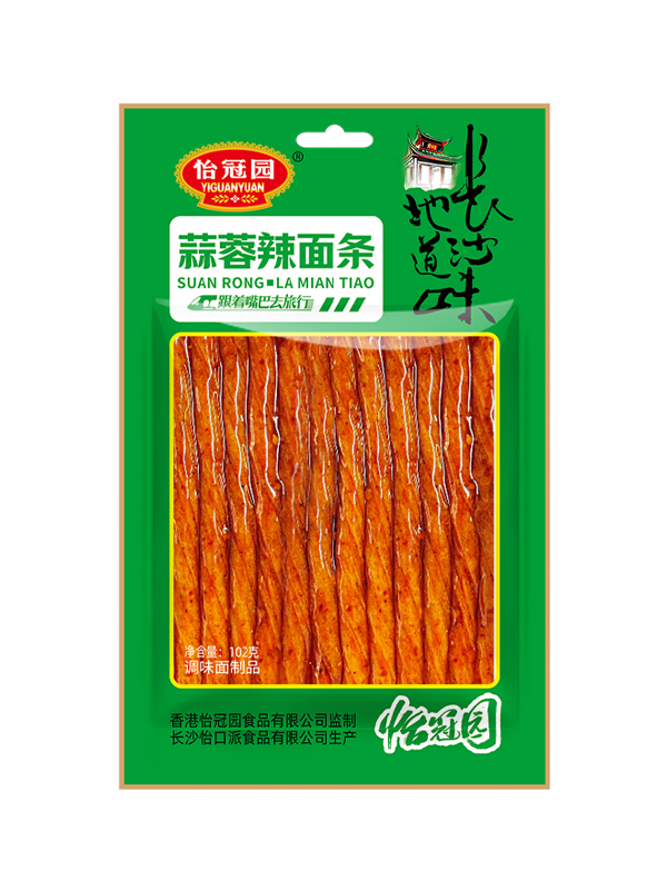 102g蒜蓉辣面条