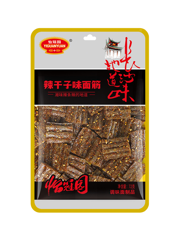 72g辣干子味面筋