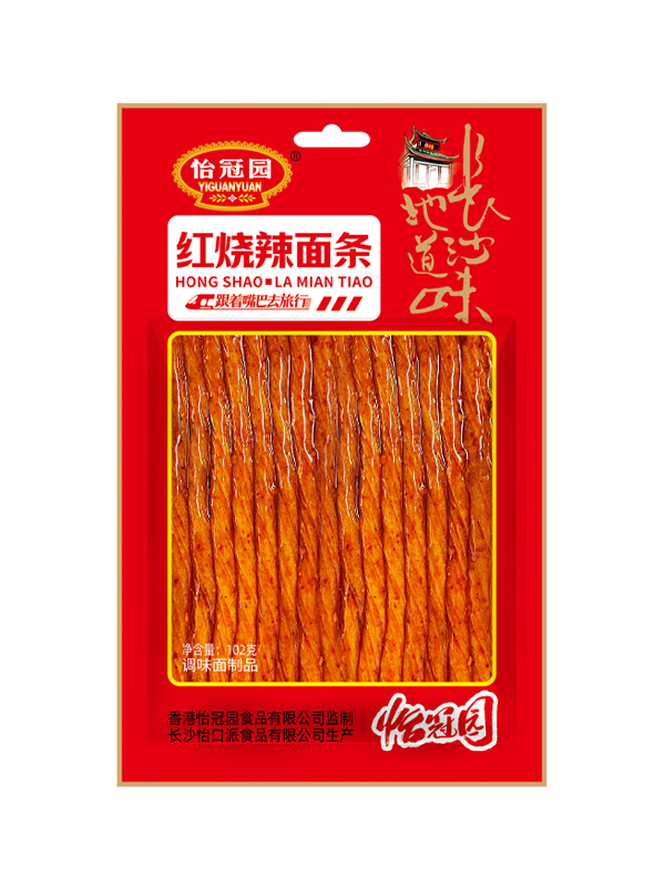 102g红烧辣面条