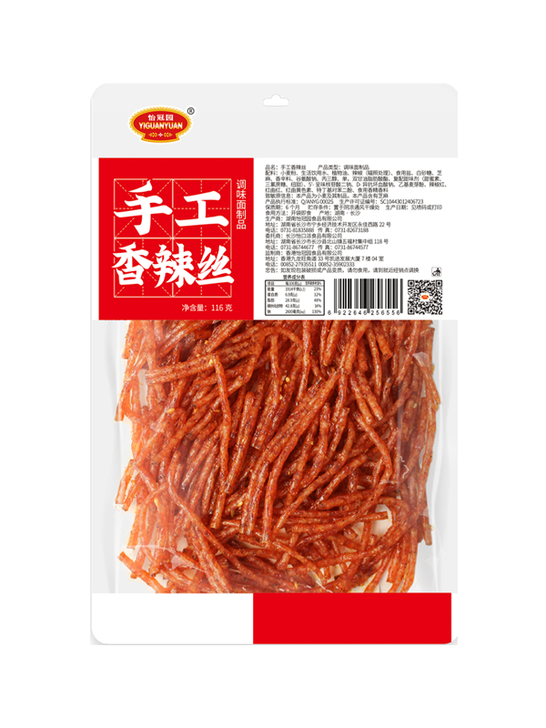 116g手工香辣丝