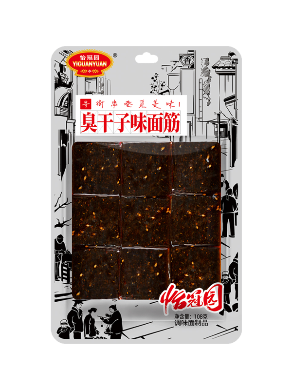 108g臭干子味面筋