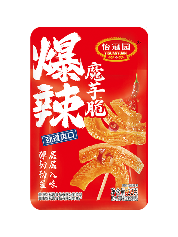 22g爆辣魔芋脆