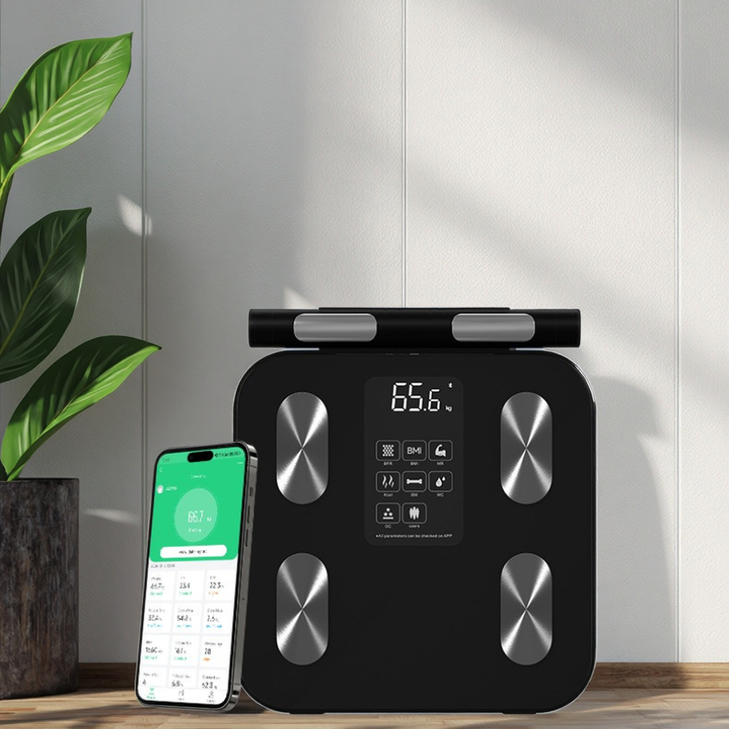 Smart 8 Electric Personal BMI Fit Body Scale Digital Electronic Bathroom 180KG Capacity Weighing Body Fat Scale for Bathroom Use