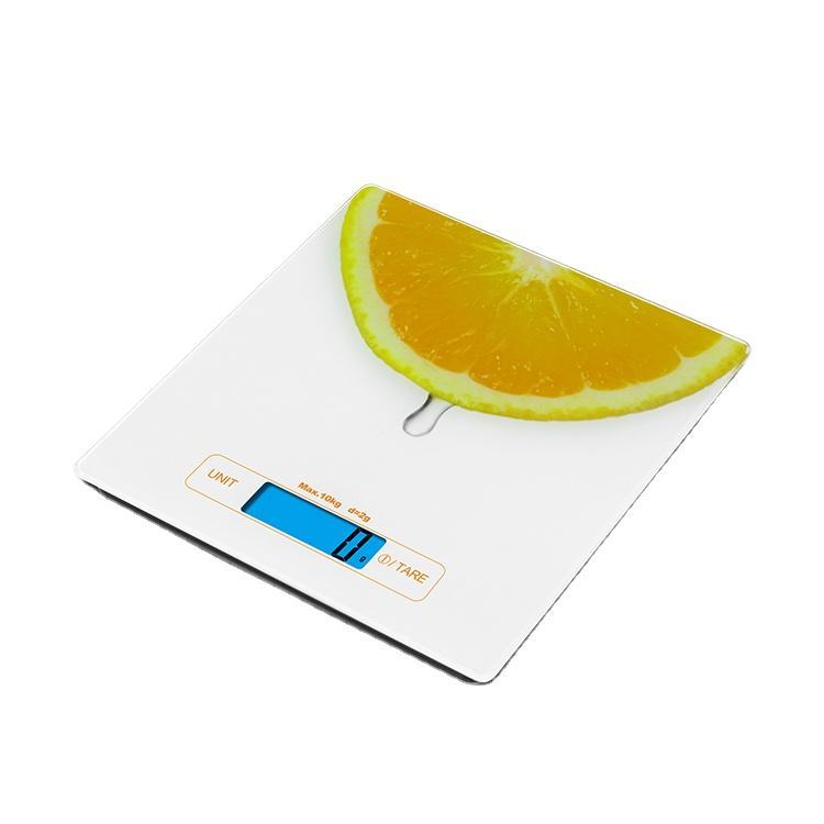 High Quality Glass Food Digital Kitchen Scale Fruit Vegetable Weighing Scale for Household