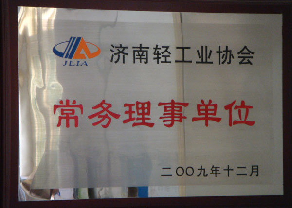 Jinan City Light Industry Association Executive Director Unit