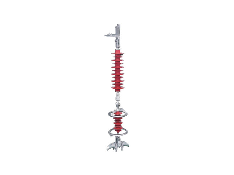 Composite series gap line arrester