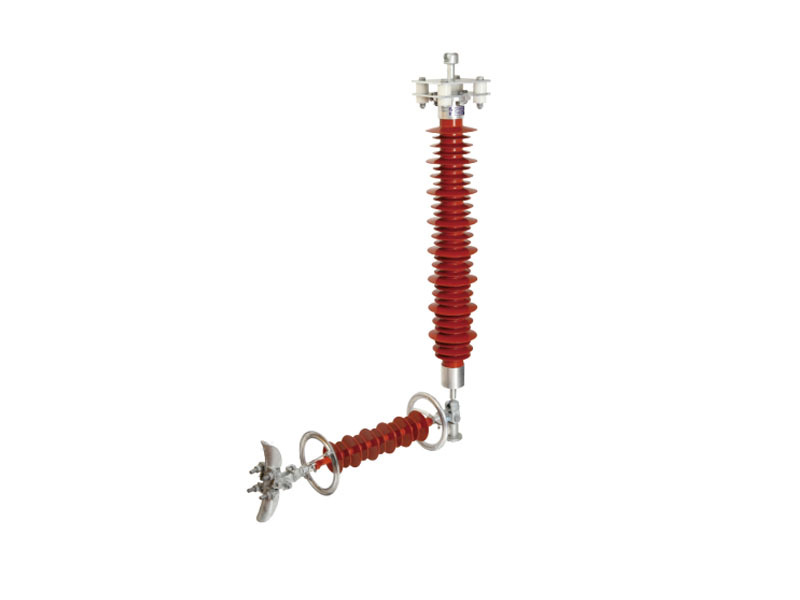 Composite series gap line arrester