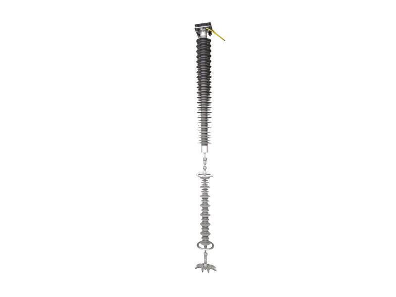 Composite series gap line arrester