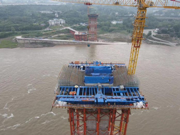 Zhongjiao First Public Bureau Xiamen Company Caojie Bridge Middle Cable-stayed Bridge