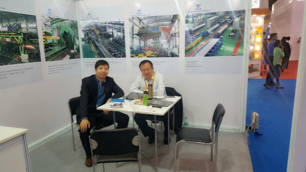 太原通泽参加2018印度管材展