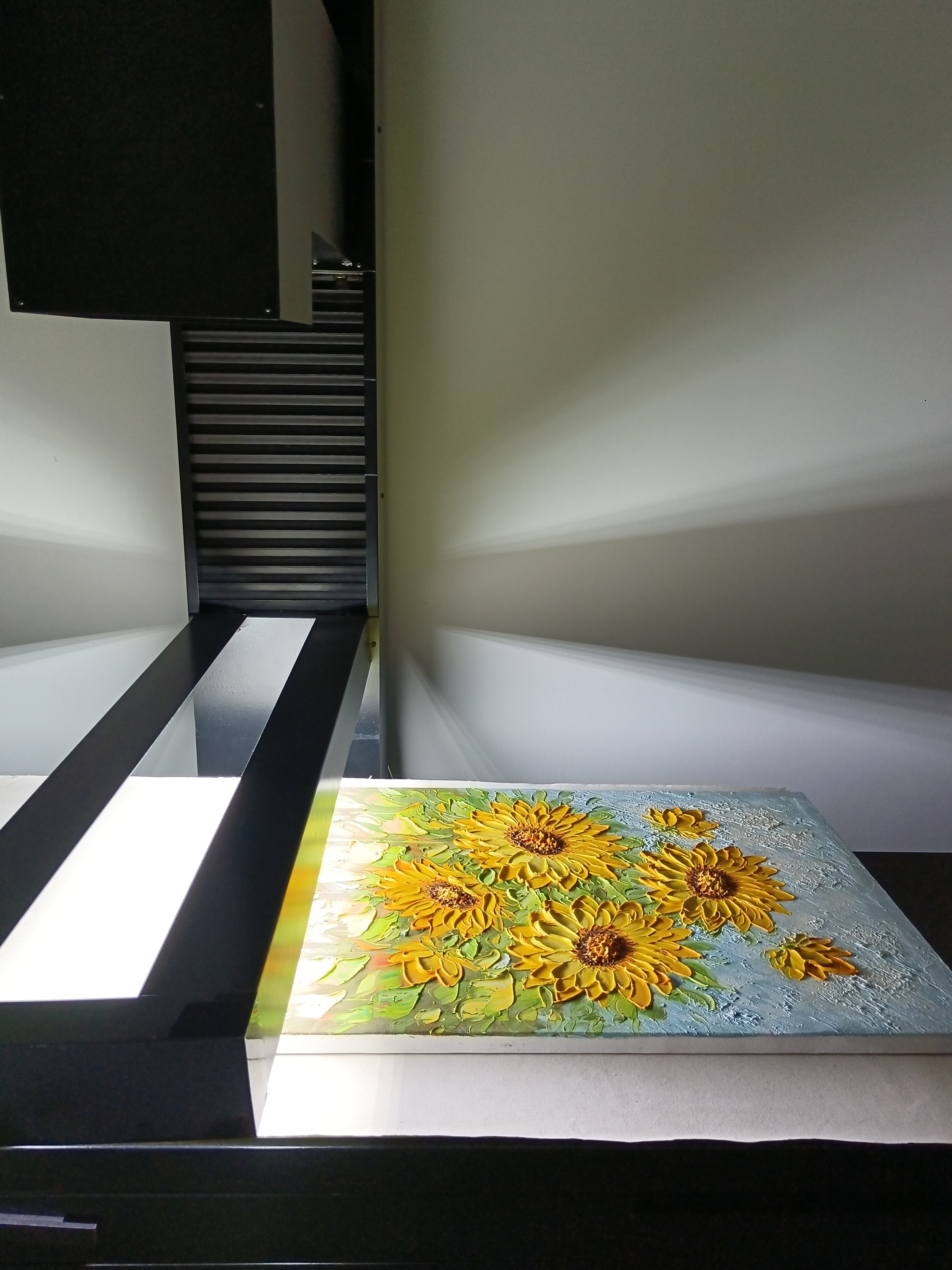 Industrial Scanner For Large Paintings