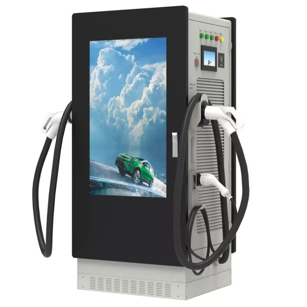 60KW-360KW big Advertisement screen  DC EV charger