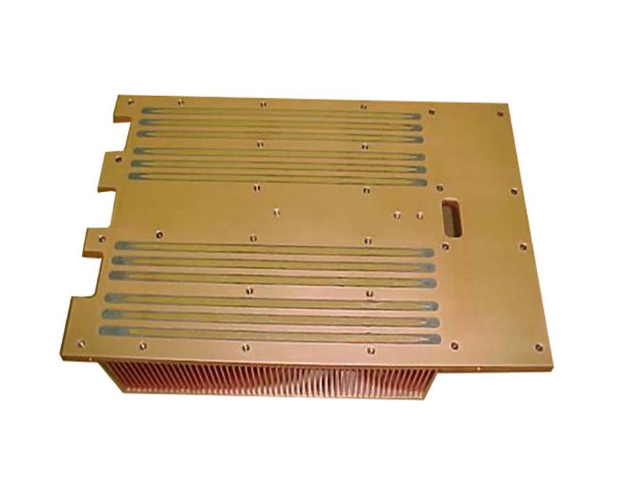Copper Base buried heat pipe heat sink