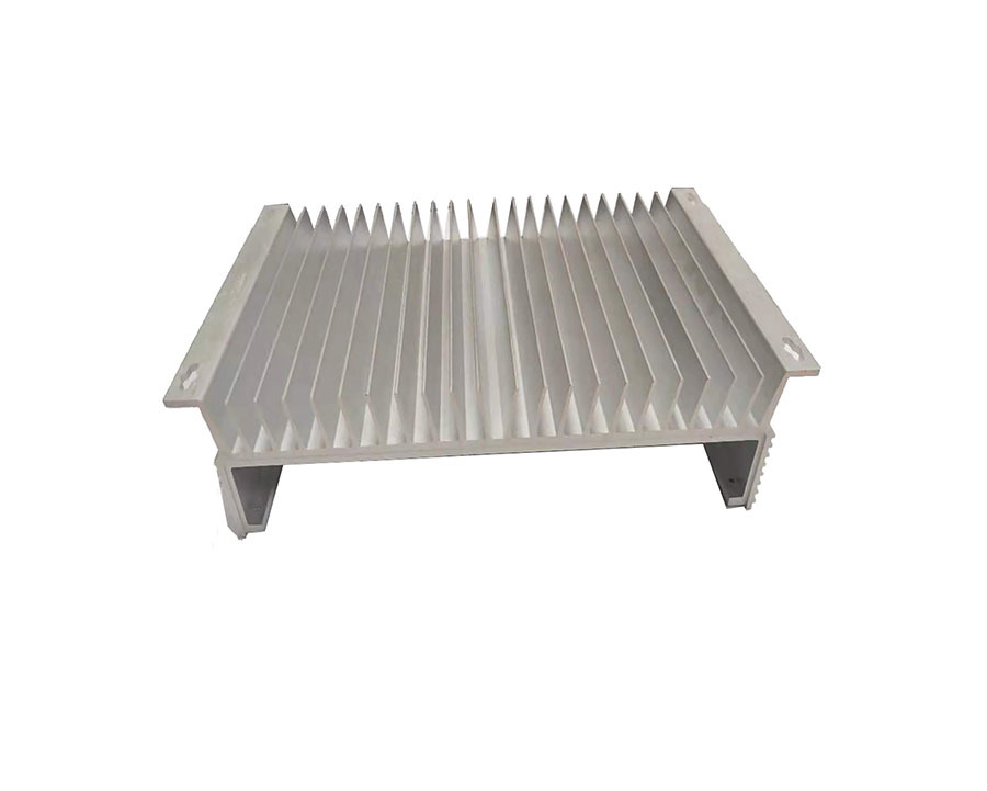 Aluminum extrusion heat sink shell