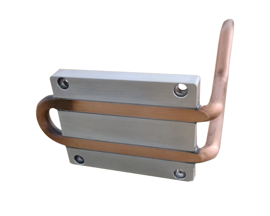 semiconductor embedded copper tube liquid cold plate