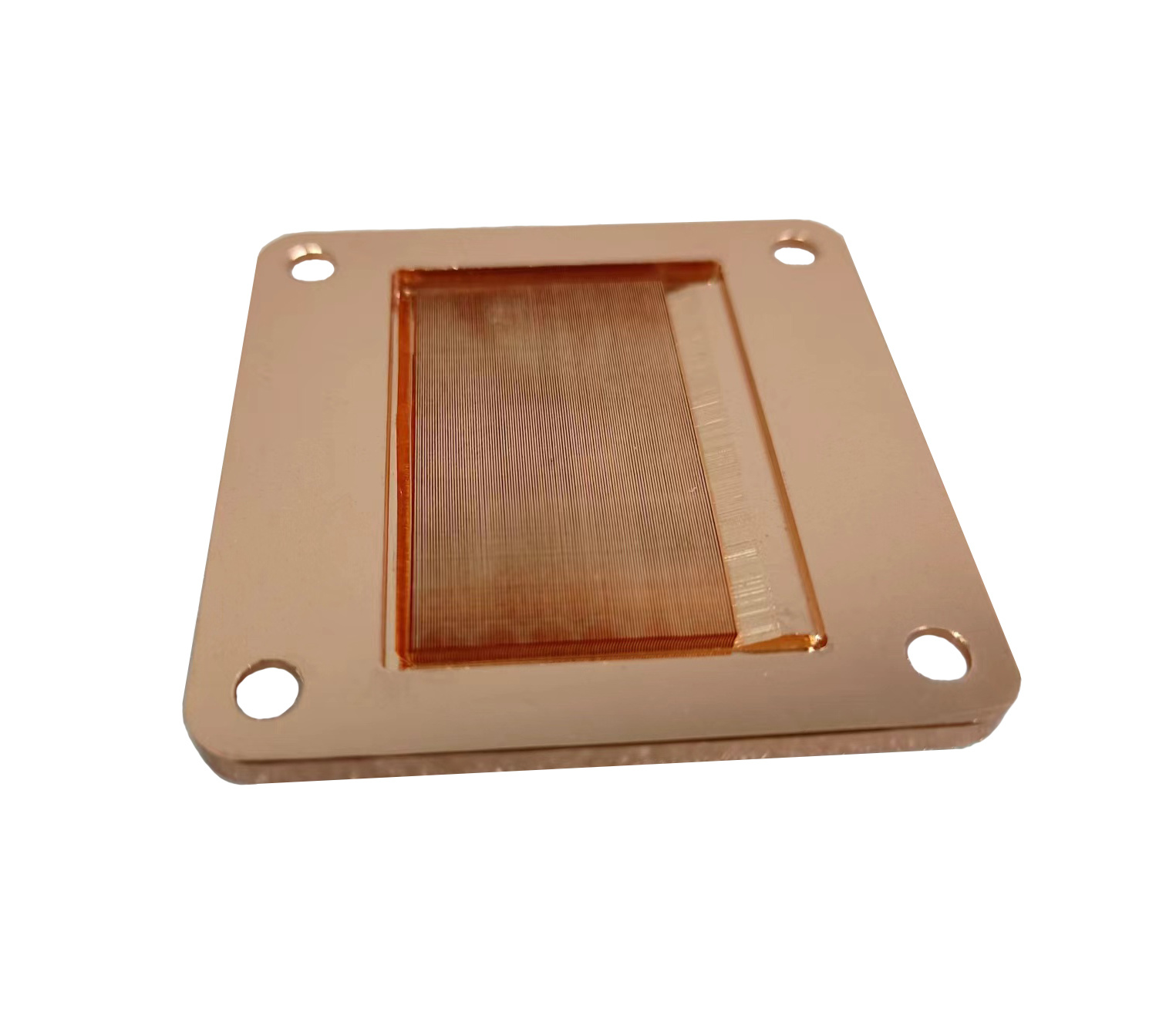 copper skiving fin heat sink