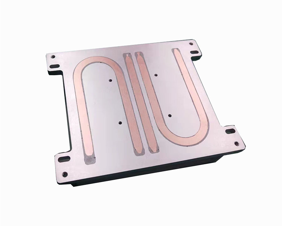 Skiving fin heat pipe heatsink